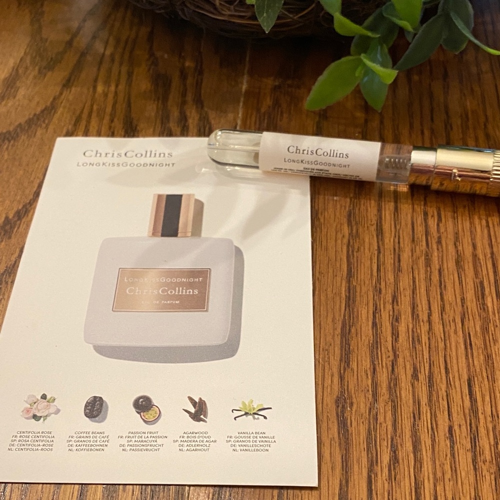 Chris Collins Long Kiss Goodnight Perfume Sample